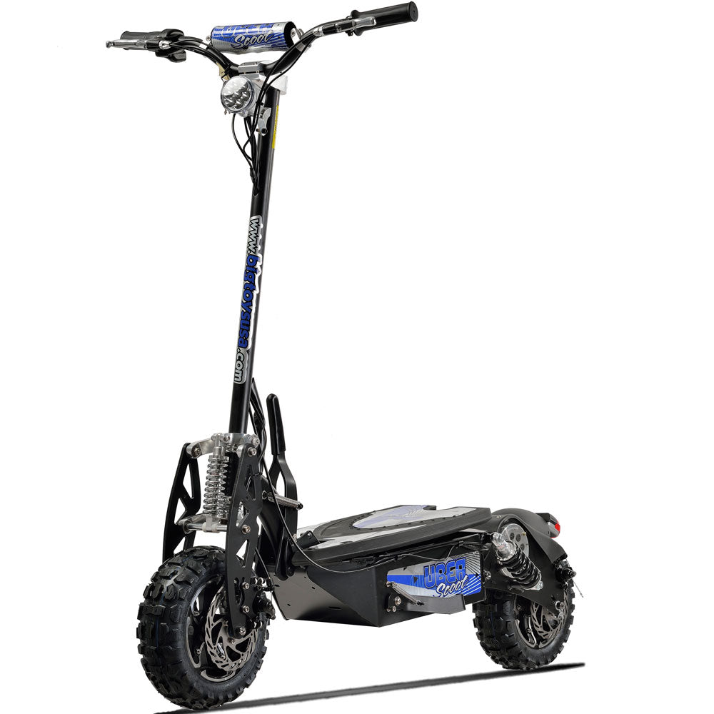 MotoTec/UberScoot 1600w Electric Scooter Black Evo-1600