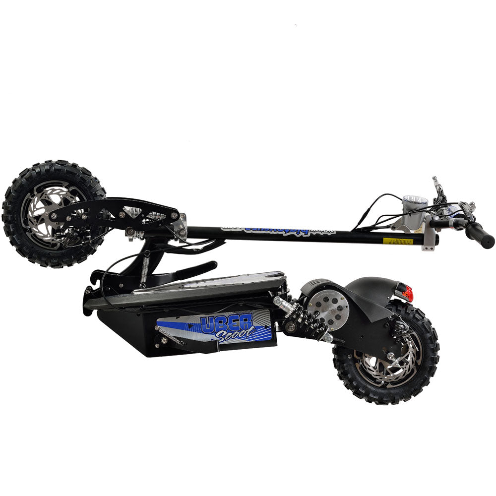 MotoTec/UberScoot 1600w Electric Scooter Black Evo-1600
