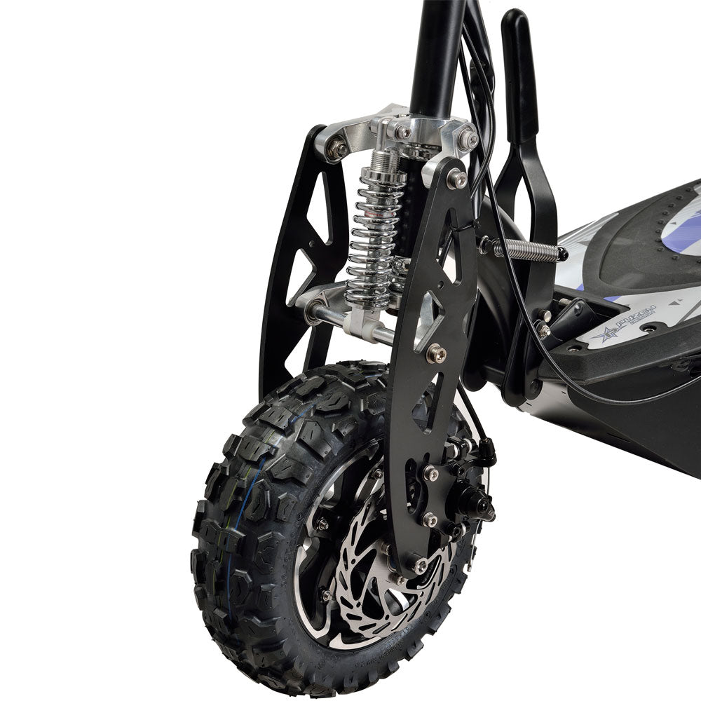 MotoTec/UberScoot 1600w Electric Scooter Black Evo-1600