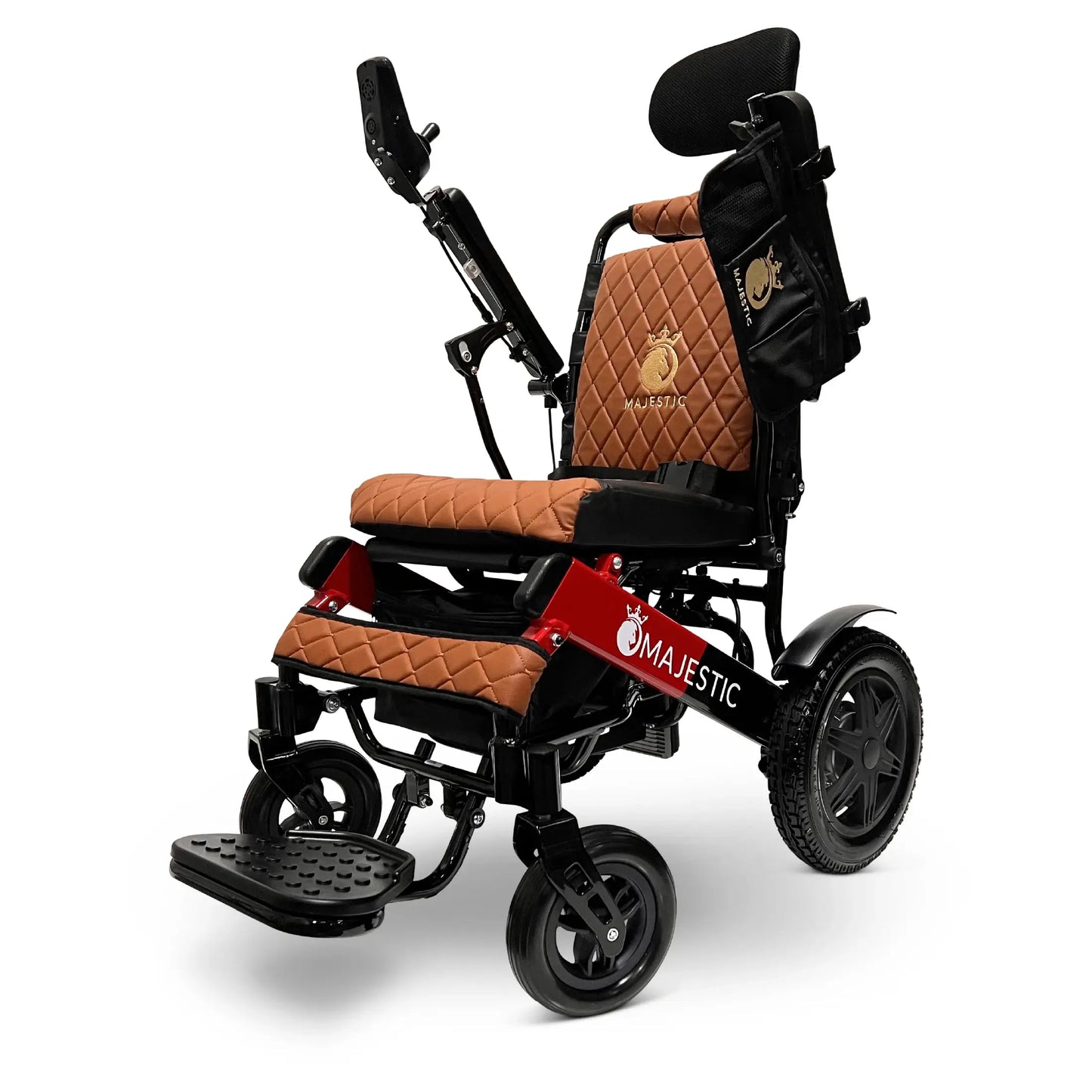 ComfyGO Majestic IQ-9000 Long Range Electric Wheelchair With Manual Recline 20” Wide Seat / IQ-9000-PLUS