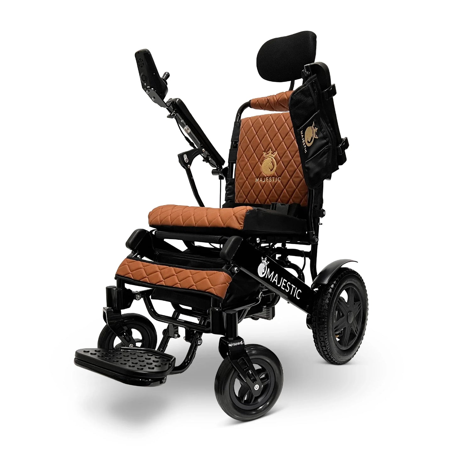 ComfyGO Majestic IQ-9000 Long Range Electric Wheelchair With Manual Recline 20” Wide Seat / IQ-9000-PLUS