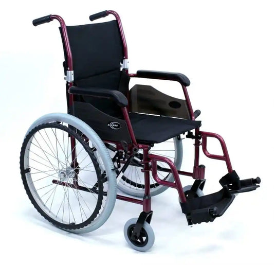 Karman Healthcare LT-980 18" seat 24 lbs. Ultra Lightweight Wheelchair with Swing Away Footrest