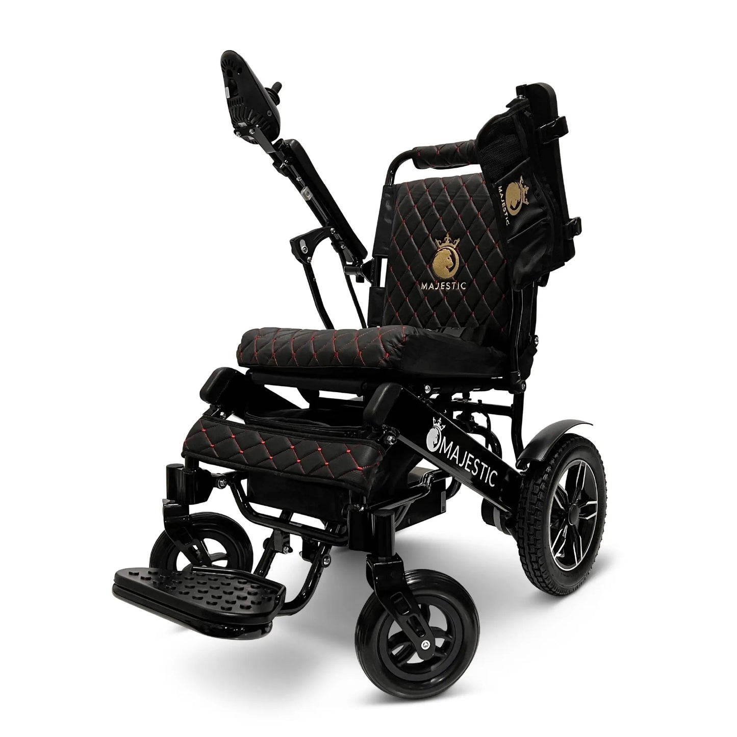 ComfyGO MAJESTIC IQ-8000 PLUS Remote Controlled Electric Wheelchair Non-recline 20” Wide Seat)