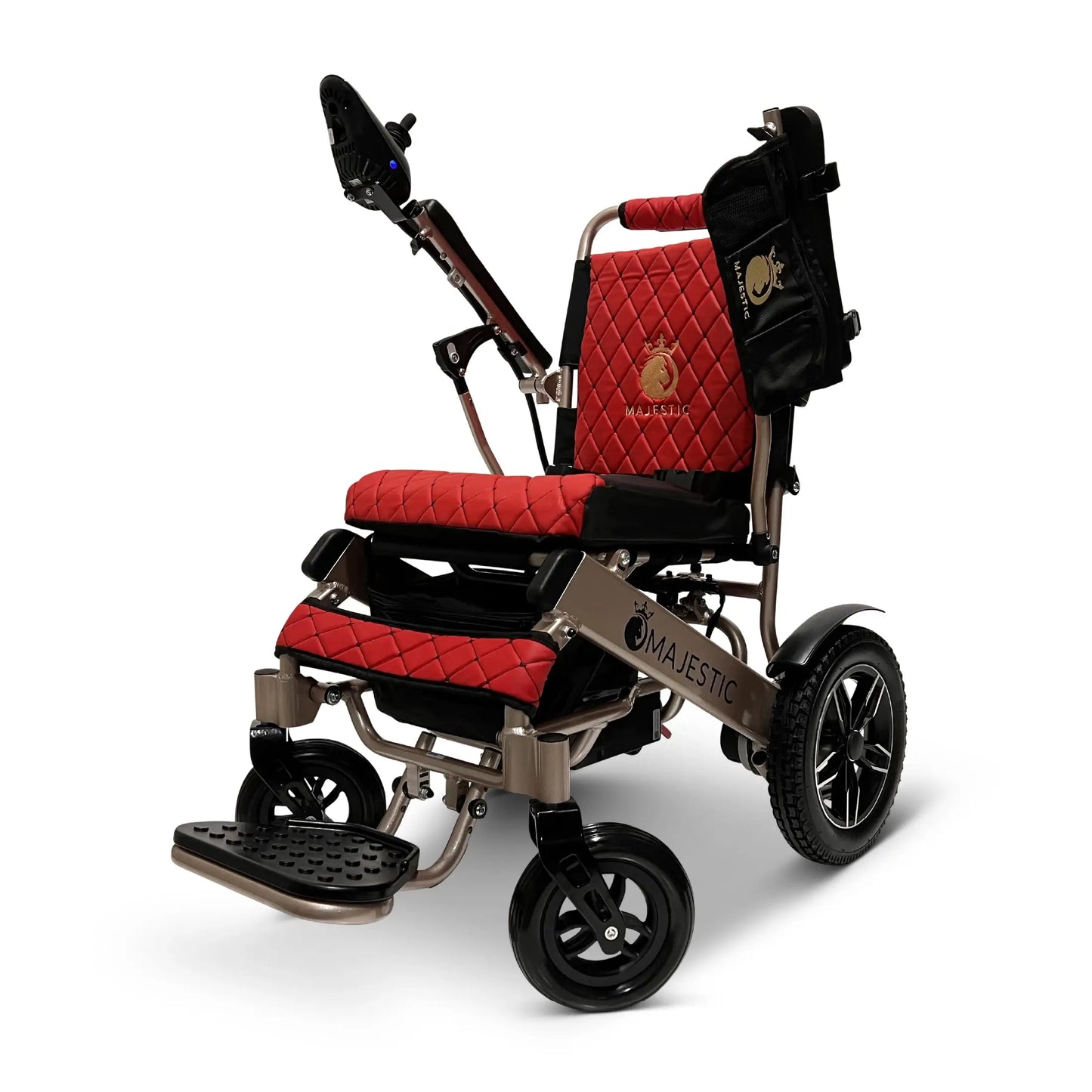 ComfyGO MAJESTIC IQ-8000 Remote Controlled Electric Wheelchair Non-recline 17.5" Wide Seat