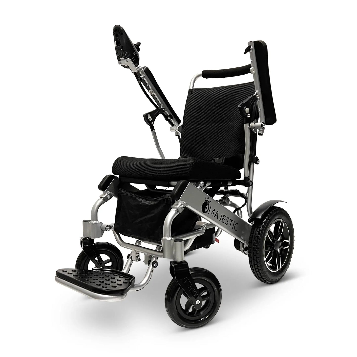 ComfyGO MAJESTIC IQ-8000 PLUS Remote Controlled Electric Wheelchair Non-recline 20” Wide Seat)