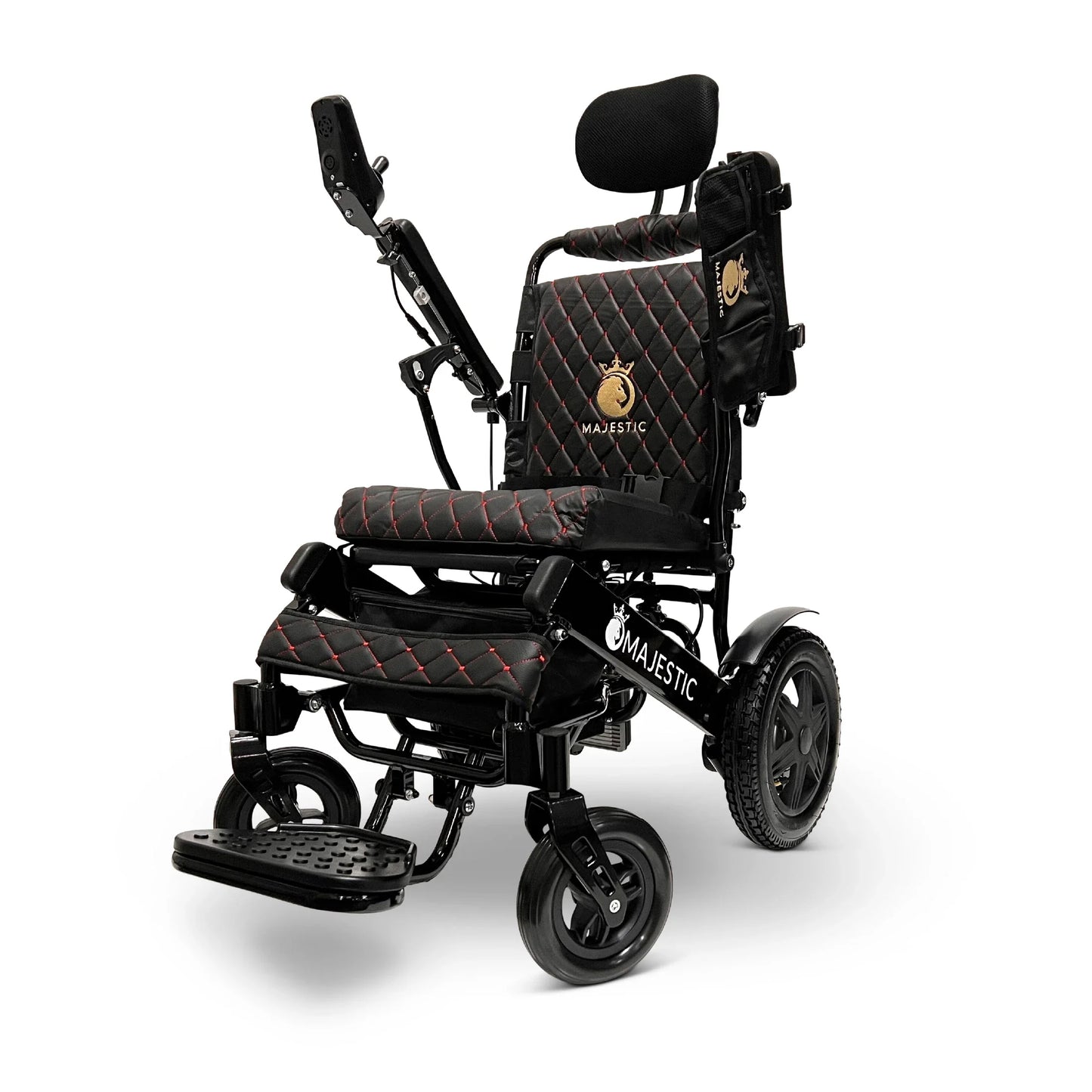 ComfyGO Majestic IQ-9000 Long Range Electric Wheelchair With Auto Recline 17.5” Wide Seat / IQ-9000-AR