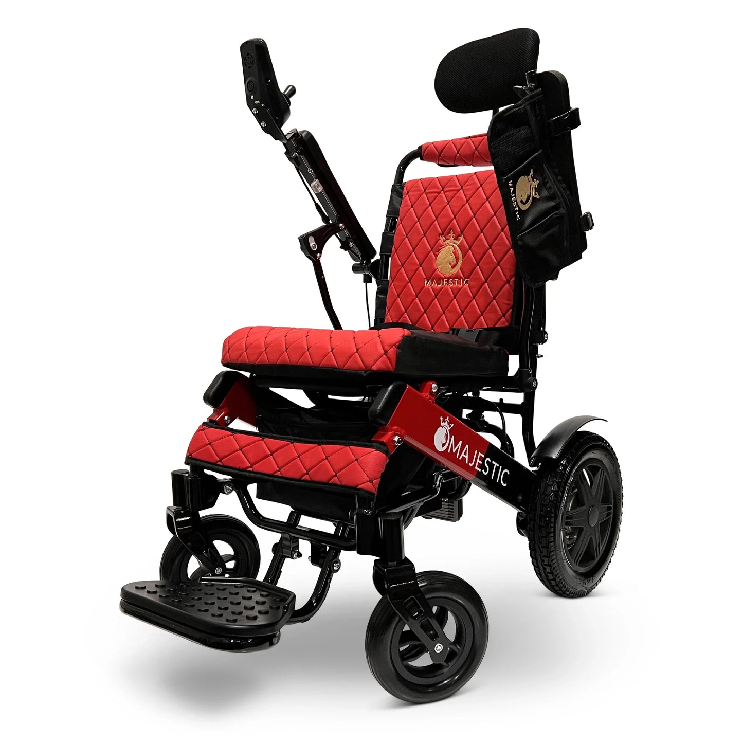 ComfyGO Majestic IQ-9000 Long Range Electric Wheelchair With Auto Recline 17.5” Wide Seat / IQ-9000-AR