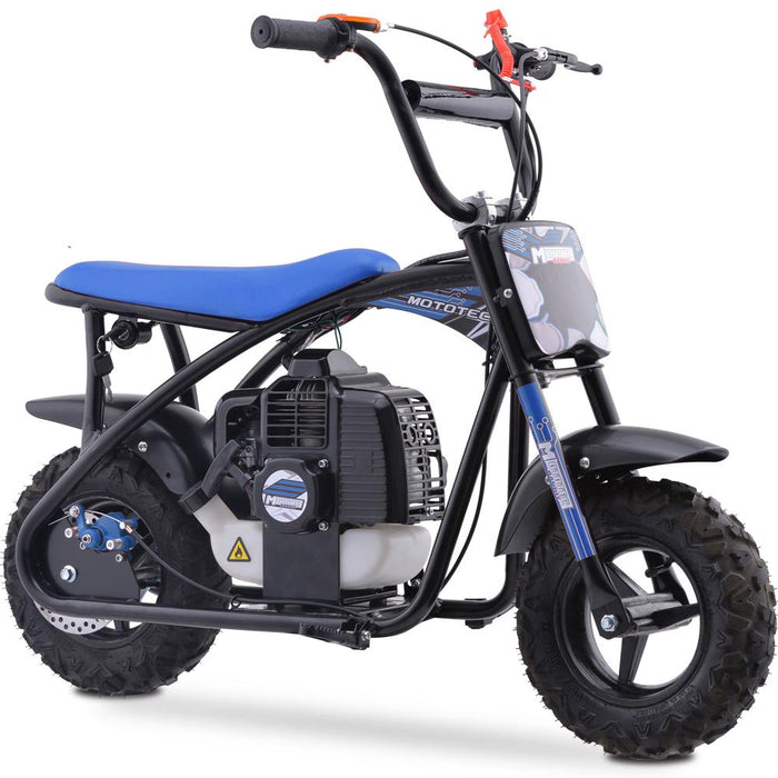 MotoTec Bandit 52cc 2-Stroke Kids Gas Mini Bike — Life Ready Mobility